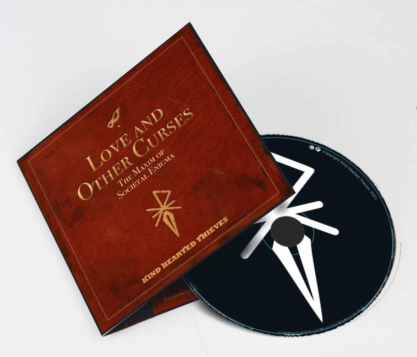 CD Album of 'Love And Other Curses: The Maxim Of Societal Enigma' signed by Jamie Ramsden